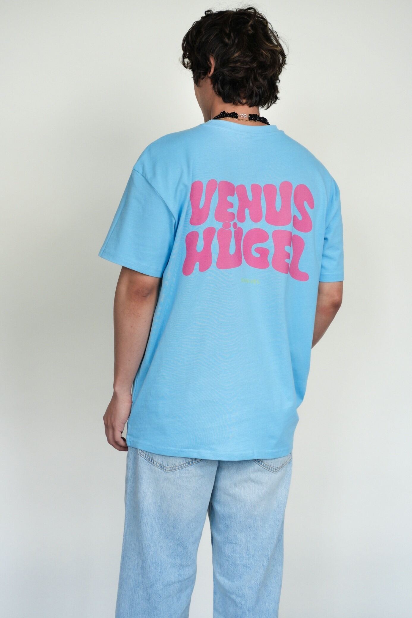 T- Shirt "Venushügel" Hellblau