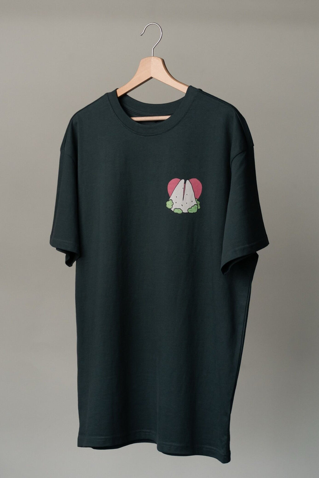 T- Shirt "Venushügel" Dunkelgrün
